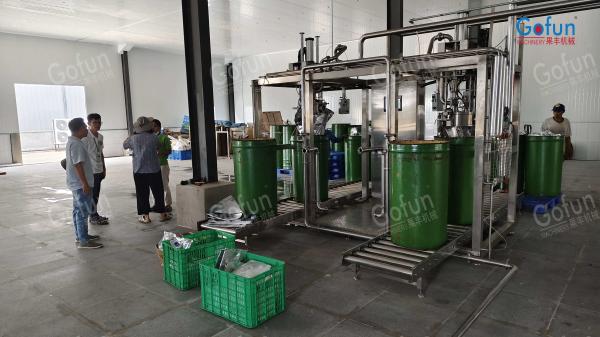 1500 tons berry mixed fruit and vegetable puree production line Twin-screw beating technology