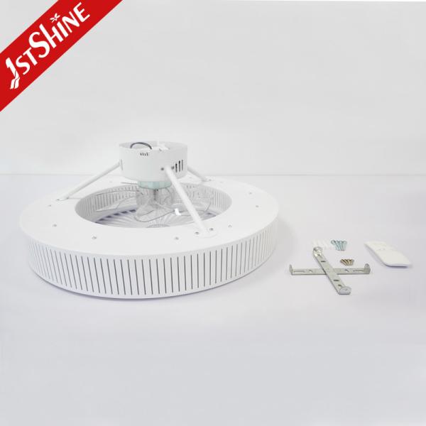 Fã de teto Bladeless de controle remoto de 20 polegadas com luz do diodo emissor de luz