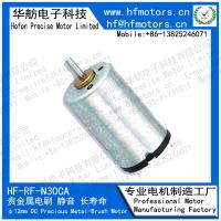 Le métal précieux de moteur micro de C.C de RF-1220CA N30CA a balayé le moteur 12mm rond pour le jouet de modèle de serrure de porte 3V/6V/12V