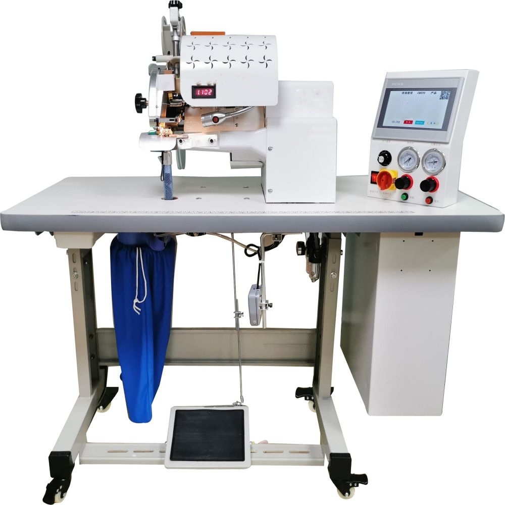 SH-702  Industrial Sewing   Panties with Lace Exposed Making Machine Seamless Garments Sexy Lace Panties Making  Machine