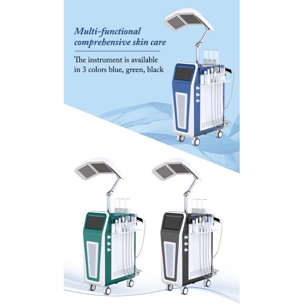 800W 240V Beauty Therapy Machine 9 In 1 Micro Dermabrasion Facial Deep Cleaning