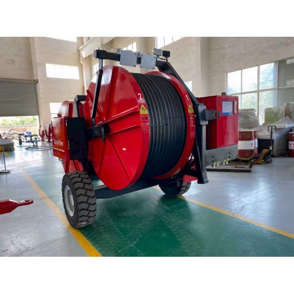 Industrial Diesel 77kw 103hp Tension Stringing Equipment 2x60kN 1x120kN