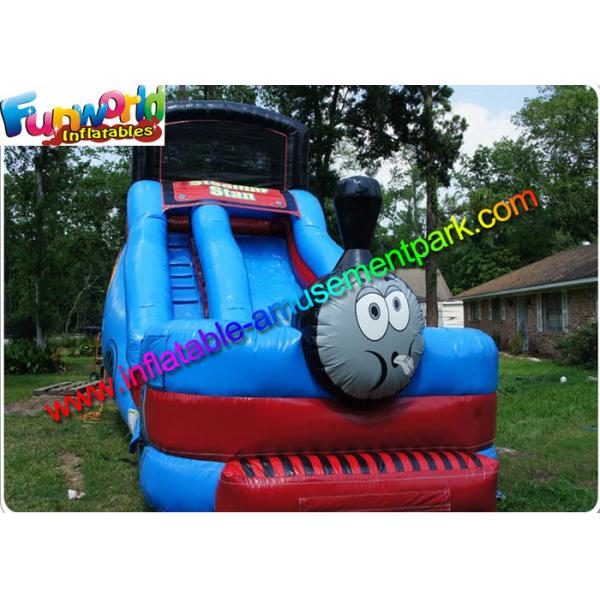 Commercial Grade Inflatable Dry Slide Cute Double Line For Children