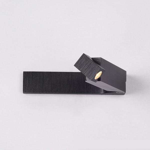 3w Led Wall Lamp Aluminum Adjustable Angle Warm White For Bedroom Corridor