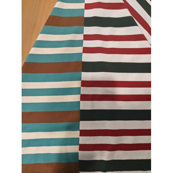 Comfortable, Breathable And Stylish Striped Knit Fabric For Polo Shirt