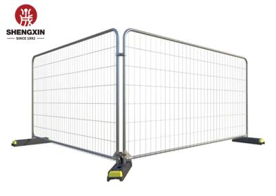 3.0mm Portable Temporary Fence Panels 3500mm Length For Construction Event Sites