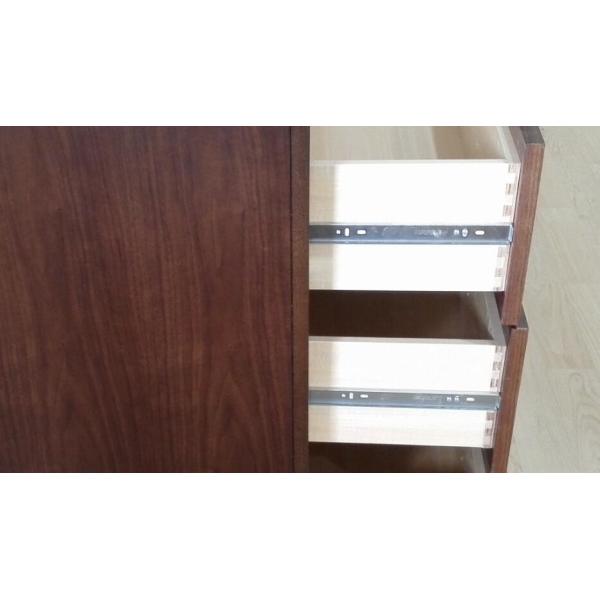 Solid Wood Frame Hotel Room Dresser Four Drawer , Hospitality Case Goods