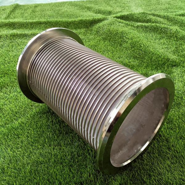 Stainless Steel 304 Mesh Wedge Wire Johnson Screen Tube For Water Well Sand Control
