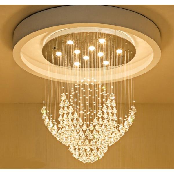 Modern Decoration Chandelier Light Luxury Crystal Hanging Led Pendant Lighting for Home