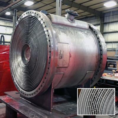 Food Grade Stainless Steel Spiral Plate Heat Exchanger For Distilleries