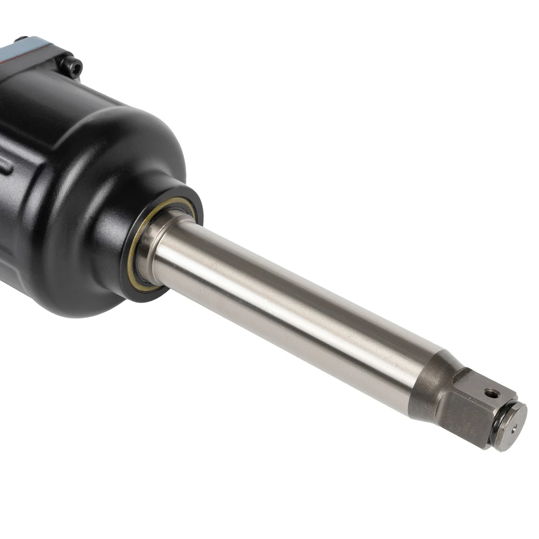 Portable Pneumatic 1 Inch Air Impact Wrench 3800nM Pinless Hammer Design