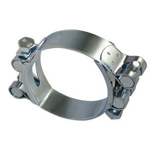 Braçadeira de tubulação dobro resistente de aço inoxidável europeia 20mm da braçadeira de mangueira do parafuso 24mm