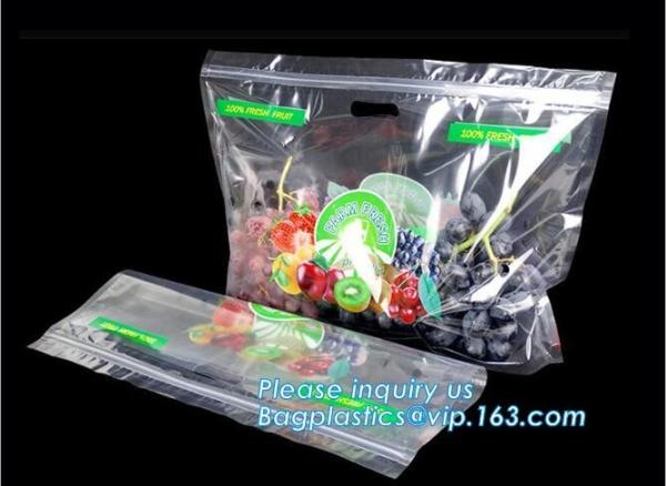 Stand Up Roasted Chicken Packaging Bags With Zip Top hot roast, rotisserie chicken bag, microwaveable bag, slide plastic