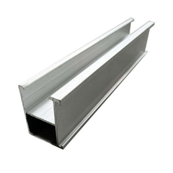 Photovoltaic Roof Rail Mounts For Solar Panels Mounting Aluminum Rail