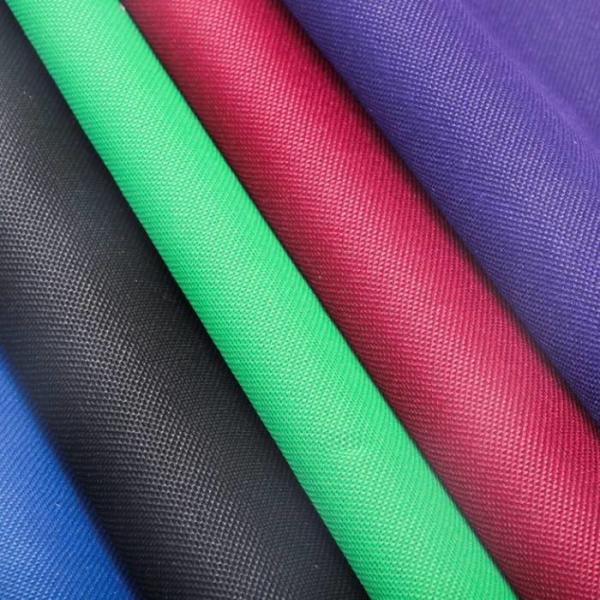 UV Resistant Polyester 600D Oxford Fabric PVC Coating For Backpack And Tent