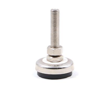 M6 ×1.0 Stainless Steel Adjustable Feet For Conveyor Using Anti Slip Pad
