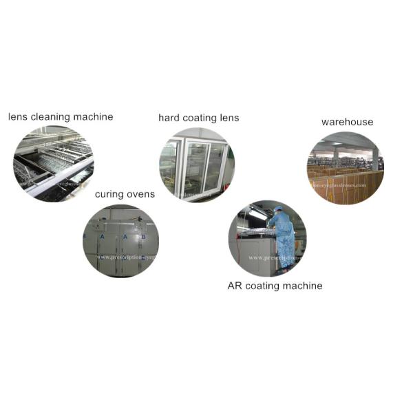 Anti UV Polarized Eyeglass Lenses 1.499 Index UV400 Protection Resin Material