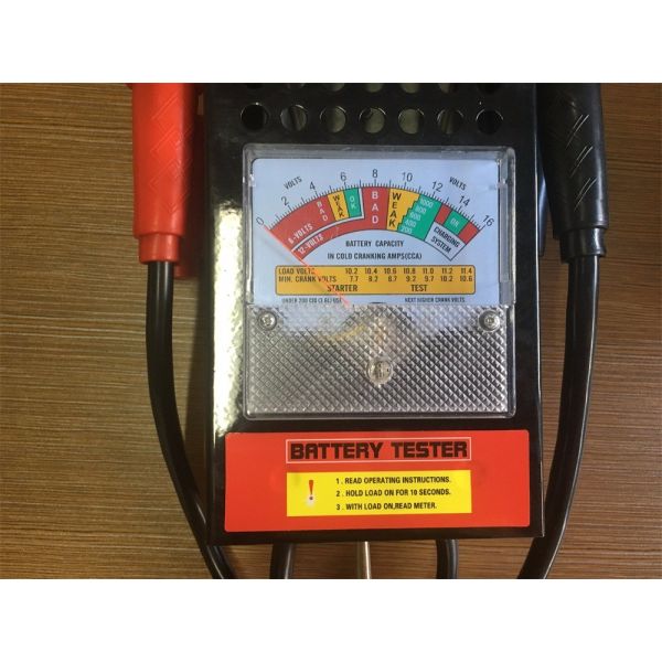 6 Volts 12V Automotive Battery Discharge Capacity Load Tester Auto Analyzer