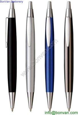 click action cheap promotional pen with logo wholesale promotional metal ballpoint pen