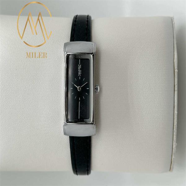 ML-111 Персонализированные кожаные ремни кварцевые часы / кварцевые наручные часы для 18-45 лет