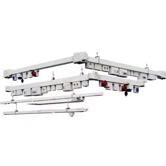 100W-500W Lighting Bus Duct Surface Mounted IP54 Busbar Lighting System
