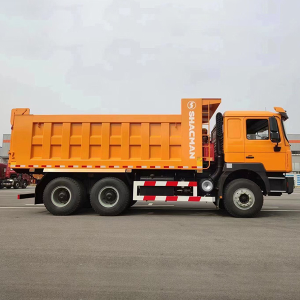 Shacman Dump Trucks 300-400L Fuel Tank Capacity And Diesel Fuel Type With 2 Seats