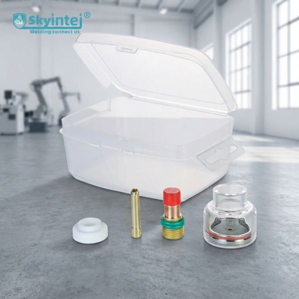 Durable Pyrex Glass Cup 4PCS Set for TIG Welding Torch WP17 WP18 WP26
