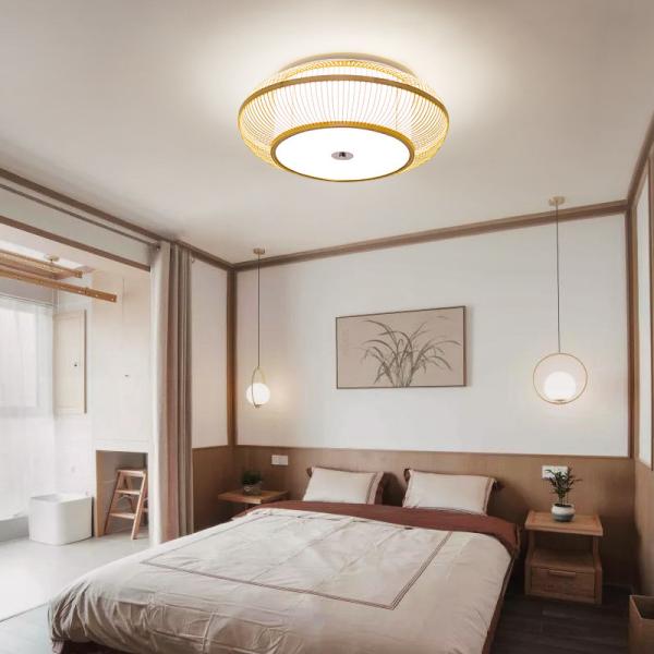 Asia Bamboo Ceiling Light Chinese Style Hanging Ceiling Lamp(WH-WA-41)