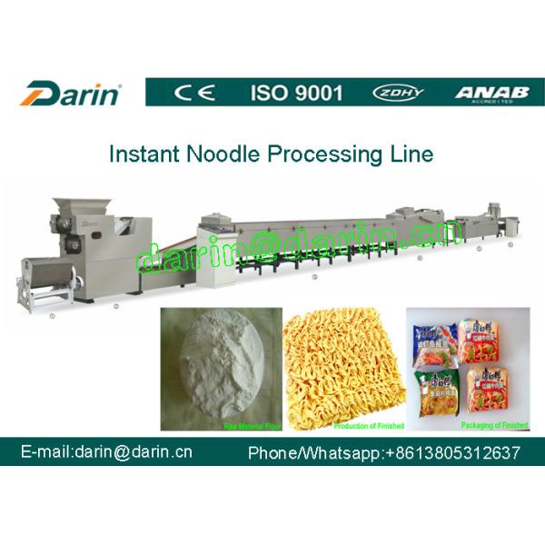Linha de processamento fabricante do macarronete imediato de máquina expulsando da massa