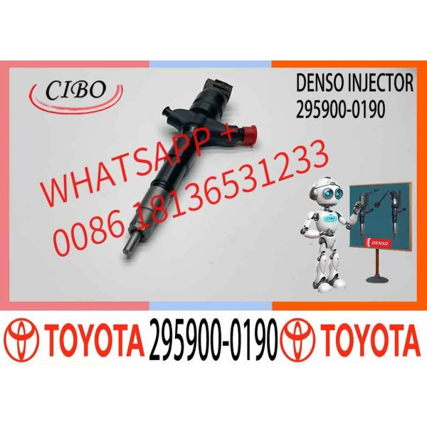 Reman Fuel Injector 23670-30170 23670-39445 295900-0190 295900-0240 for Toyota Dyna Hiace Hilux Land Cruiser 3.0d 1KD-FTV D4D