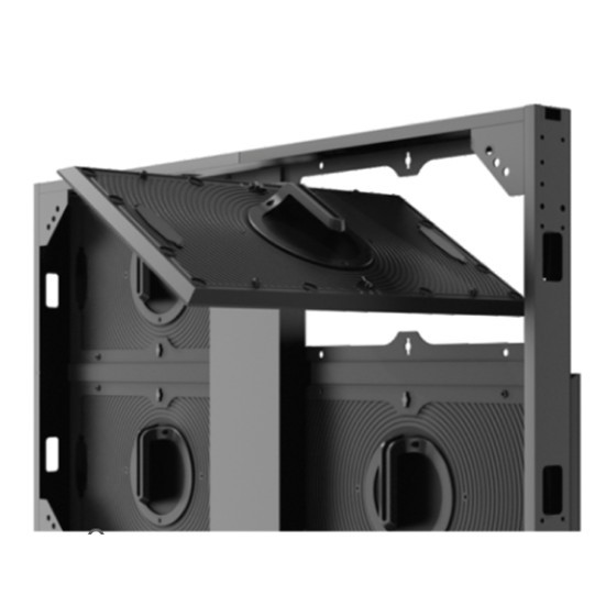 P5 Outdoor LED Display Panel FX-Block Series 960×540 mm 16:9 Gold Ratio 5500nits