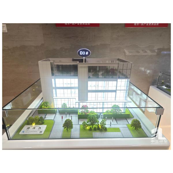 Industrial Park Scale Model Scenic Landscaping Realistic Urban 1:70 Architecture Model