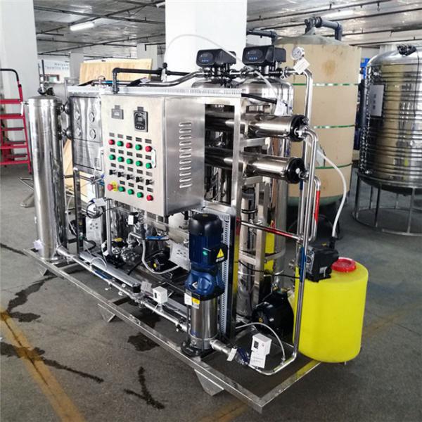 SUS304 Brackish Water RO Plant , PLC Seawater To Drinking Water Machine