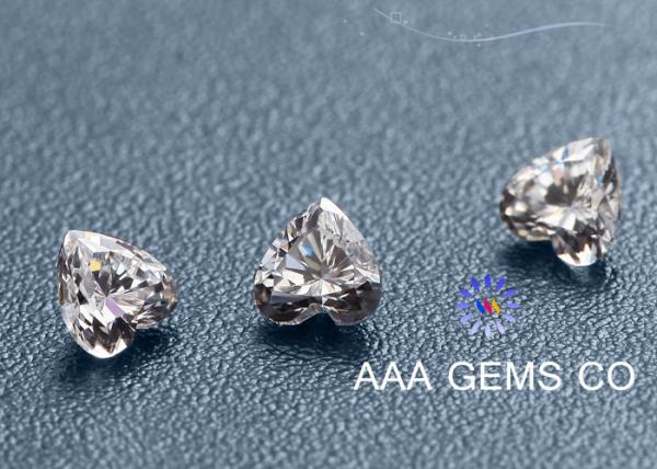 0.93ct Heart Cut Diamond Moissanite VVS1 For  Shopping Malls 6.5mm