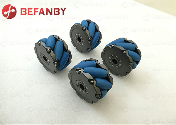 PU Industrial Mecanum Wheels 203mm 300kg - 600kg Load