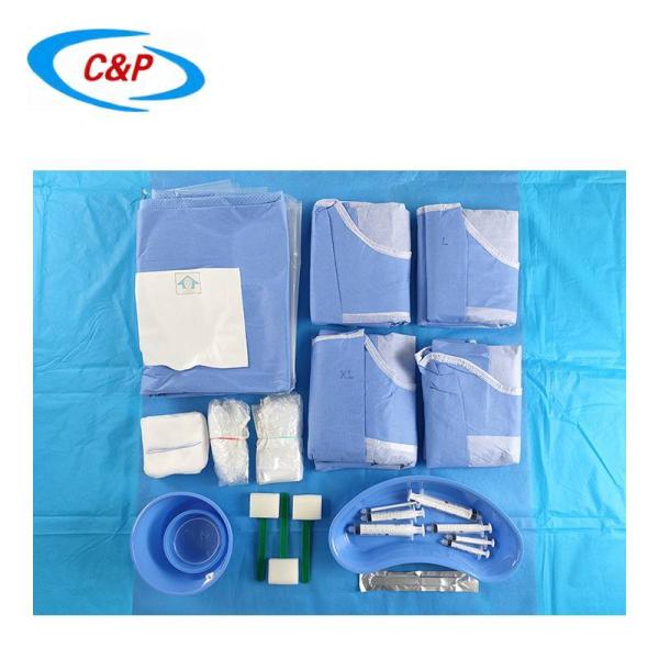 Standard Operating Room Nonwoven Disposable Angiography Surgical Pack Supplier