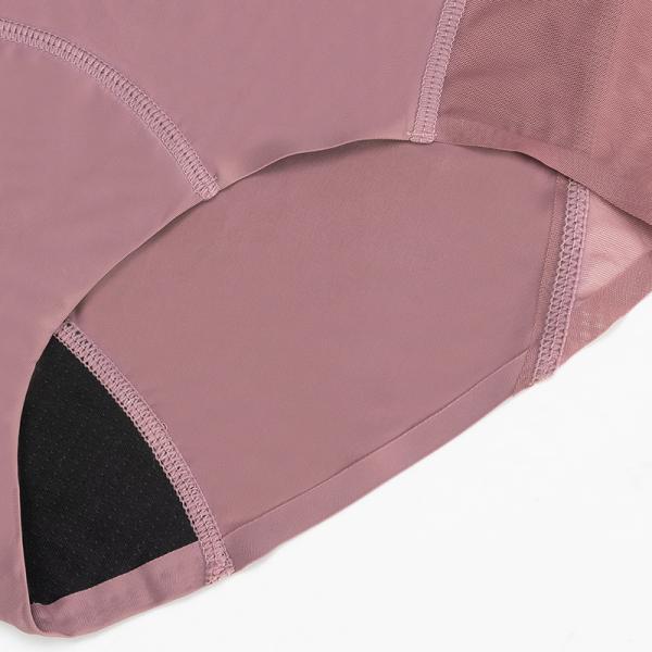 Anti Static High Rise Period Underwear Breathable Organic Menstrual Underwear