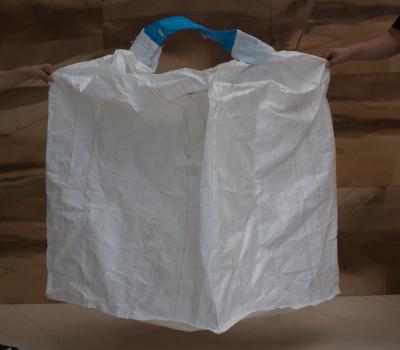 Tunnel Loop FIBC Big Bag Flap Super Sack Bags With Two Point Lift