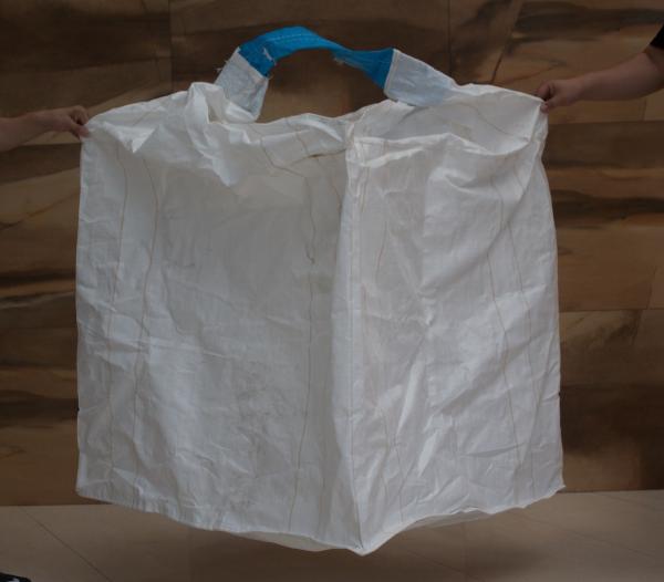 Tunnel Loop FIBC Big Bag Flap Super Sack Bags With Two Point Lift