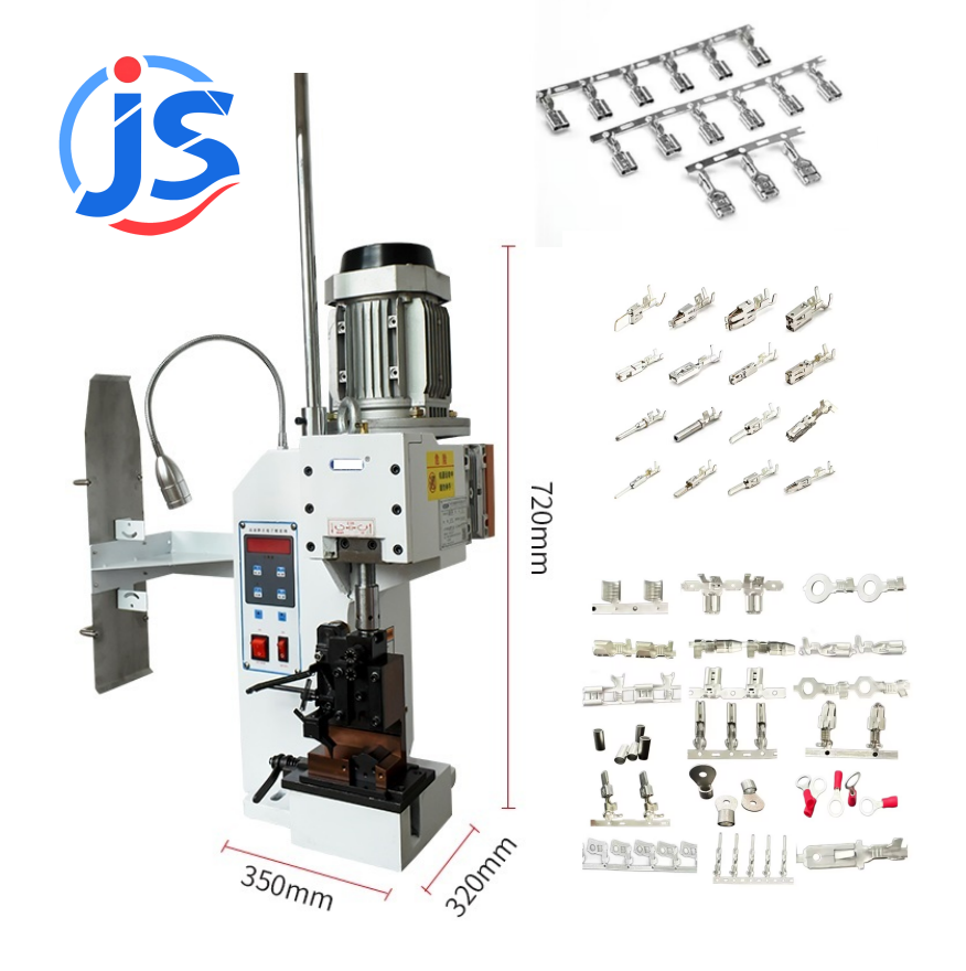 750W Semi Automatic Crimping Machine 60HZ / 50HZ Terminal Crimping Machine