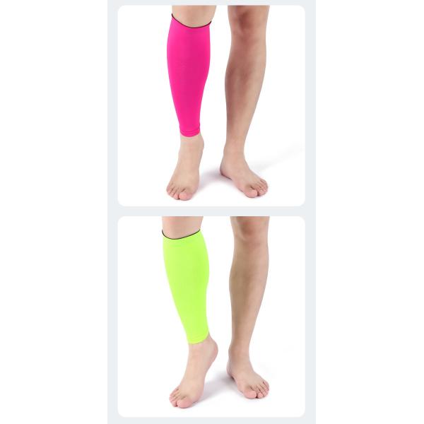 Breathable Non Slip Calf Compression Sleeve Soccer Shin Guards