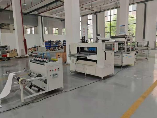 0.6Mpa 車用エアフィルター製造機 380v / 50hz 回転折りたたみ機