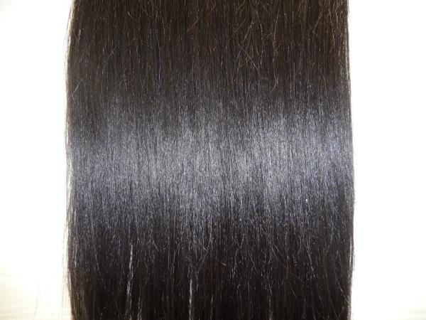 Mèches Raides et Fermeture 12 Pouces Extensions de Cheveux Halo 100 Grammes