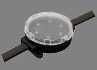 Point IP67 imperméable léger 2W 24V 50mm RVB extérieur du haricot LED du miracle SMD3535
