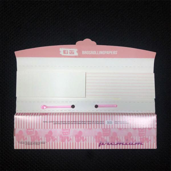 Custom Smoking Rolling Paper Cigarette Natural Arabic Gum Smoking Paper