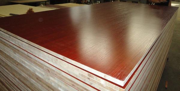 Melamine Faced 18mm Laminated Block Board For Furniture And Decoration