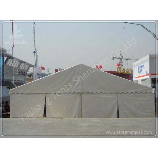 White Fabric Cover Aluminium Frame Marquee Temporary Outdoor Event Tent Rental