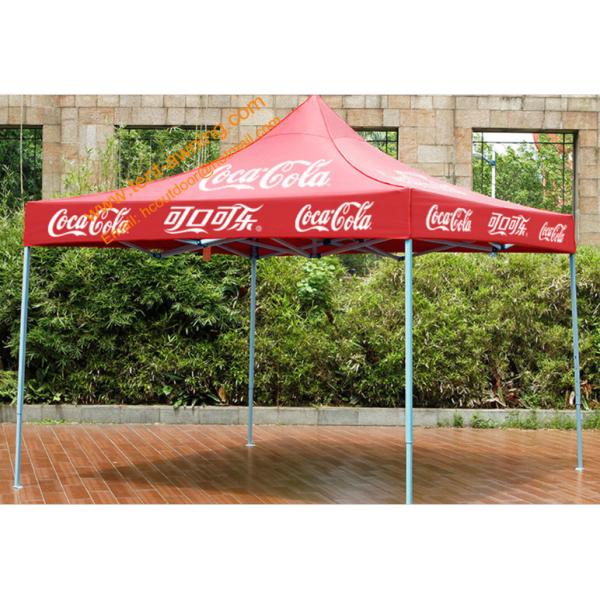 Outdoor Folding Canopy Tent  with Sidewalls UV Resistant Oxford Cover Advertising Fold Up Tents