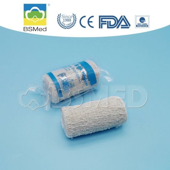 Cotton Medical Wound Dressing Sterile Crepe Bandages Elastic Adesive Type