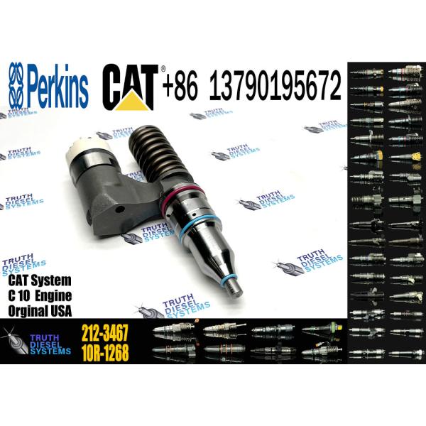 C10 Fuel Injector Assembly 203-7685 212-3467 212-3468 350-7555 317-5278 161-1785 10R-0967 10R-1259 10R-1258